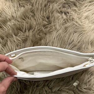 Elegant White Women's Clutch